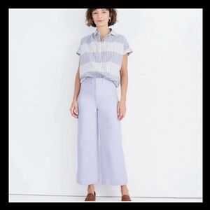 Madewell Jeans Wide Leg Crop with Stretch 25